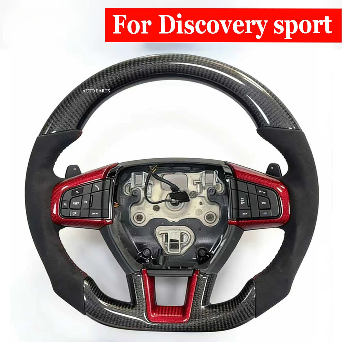Volant en carbone véritable pour Land Rover Discovery Sport 2015-2019