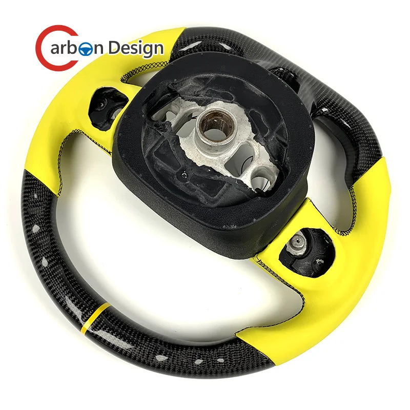 Volant sport en fibre de carbone avec écran LED pour Dodge Charger et Challenger