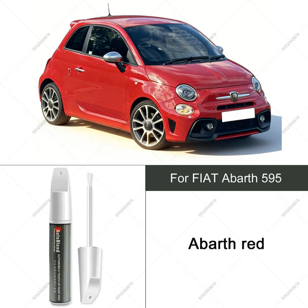 Pour FIAT Abarth 595 stylo de réparation de peinture et de retrait des rayures processus d'usine couleur correspondant outil 