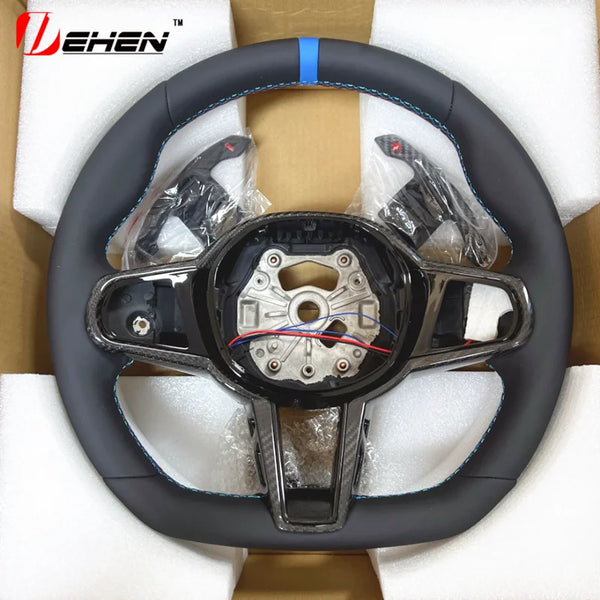 Volant carbone style CS pour BMW M et Série 3 — vue 13