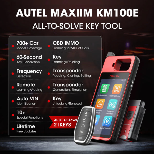 Programmateur de clés Autel KM100E — vue 5