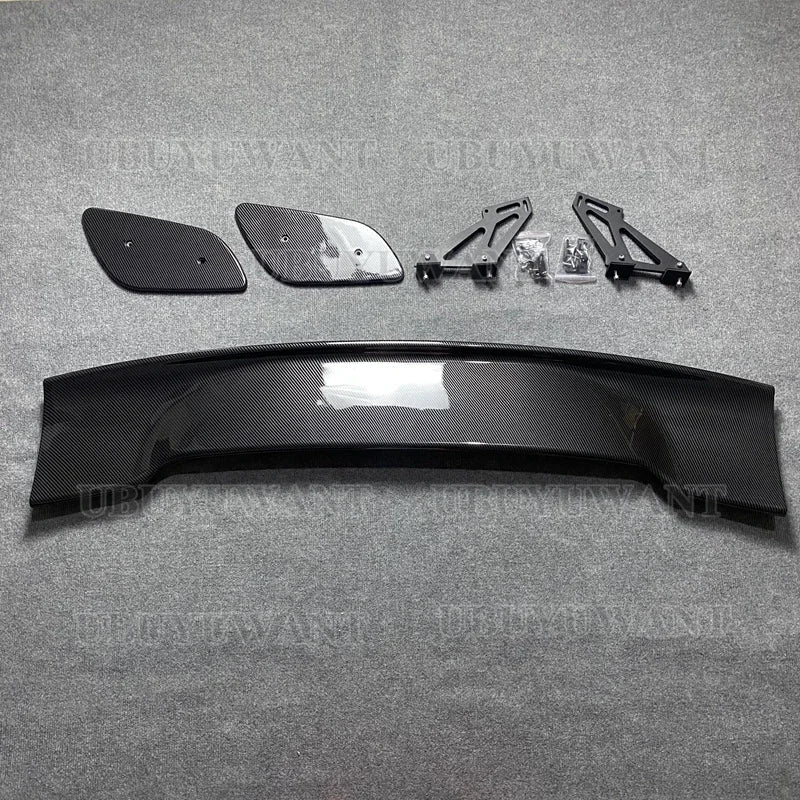 Aileron de coffre arrière style GT pour Subaru BRZ et Toyota 86 / GT86 2011-2022, noir brillant, aspect carbone ou brut