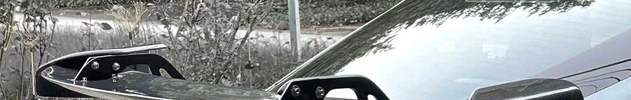 Aileron arrière pour Toyota GR Supra A90 et A91 (MK5) en fibre de carbone, carbone forgé ou FRP, style racing