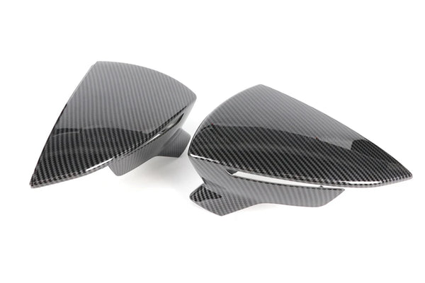 Noir pour Seat Leon 5F MK3 ST Cupra 2013-2020 Ibiza MK5 Arona 2017-2018 accessoires de couverture de rétroviseur latéral de v