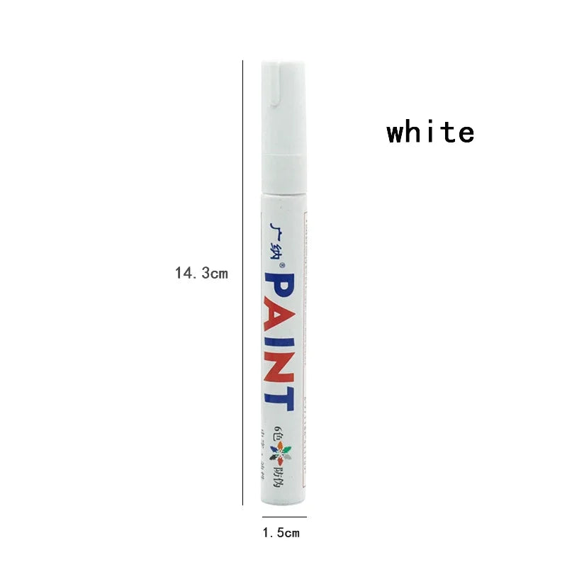 1/12Pcs Stylo Peinture Paint Markers Étanche Auto Pneu Oil-Based Stylo Peinture Lot Quick Dry et Permanent – Roues & freinage