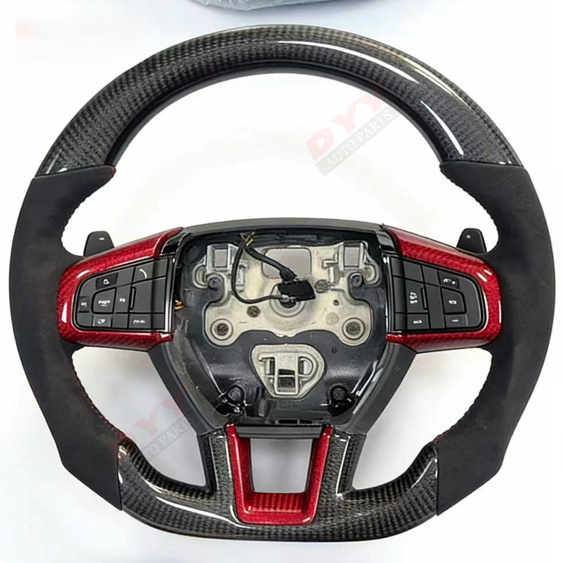 Volant en carbone véritable pour Land Rover Discovery Sport 2015-2019