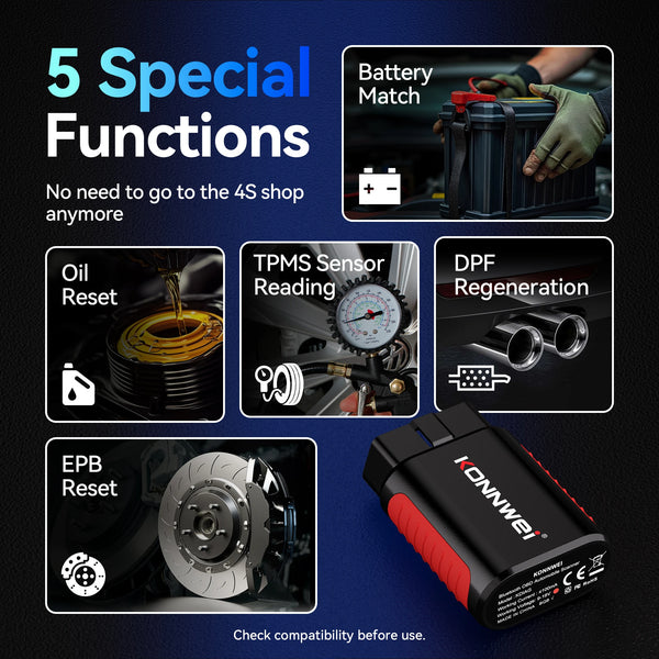 Valise diagnostic KONNWEI KDIAG Bluetooth 5.0 multi-marques — vue 2