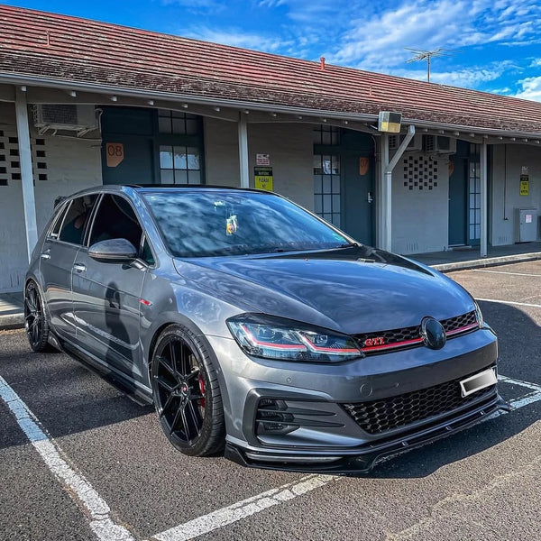 Lame avant noire Golf 7/7.5 GTI, GTD, R et R-Line — vue 1