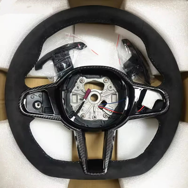 Volant carbone style CS pour BMW M et Série 3 — vue 2