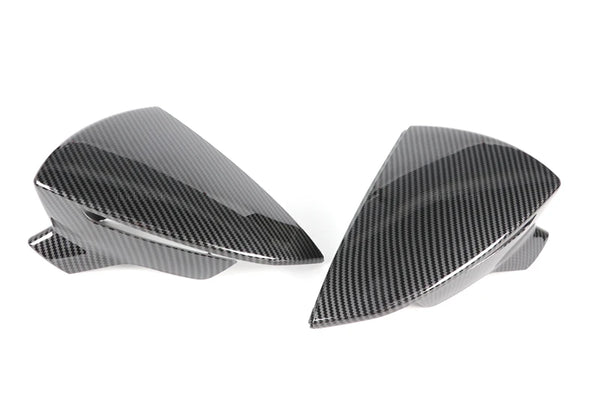 Noir pour Seat Leon 5F MK3 ST Cupra 2013-2020 Ibiza MK5 Arona 2017-2018 accessoires de couverture de rétroviseur latéral de v