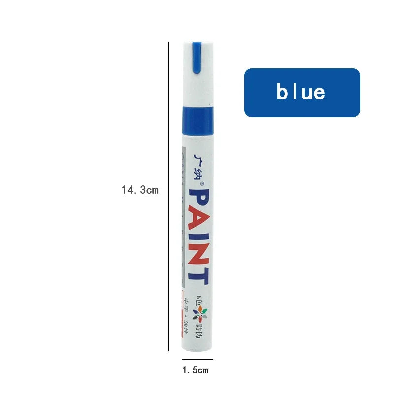 1/12Pcs Stylo Peinture Paint Markers Étanche Auto Pneu Oil-Based Stylo Peinture Lot Quick Dry et Permanent – Roues & freinage
