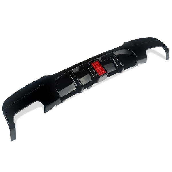Lèvre de becquet de pare-chocs arrière avec Led pour Bmw série 3 E90 318i 320i 328i 330i 335i 340i diffuseur avec feu stop 20