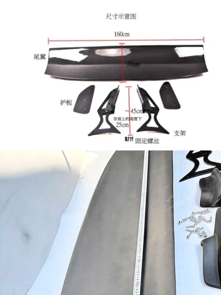 Aileron arrière aérodynamique style Big GT pour Toyota GT86 2012-2020