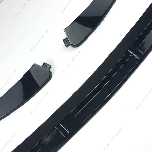 Style BRABOS pour Mercedes Benz C W205 2014-2021, protection de pare-chocs avant aspect fibre de carbone, type C180 C200 C260
