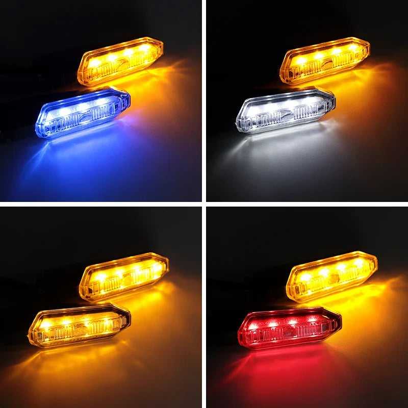 Clignotants Moto LED Séquentiels Bicolores 12 V pour Honda – Éclairage LED | OURANE.COM