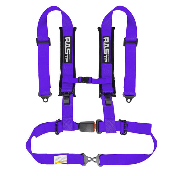 ZSRacing 2” Four Point libération rapide Bolt montage siège baquet sport ceinture haute qualité Strap nylon Sponge Belts harnais de sécurité BAG091 — OURANE