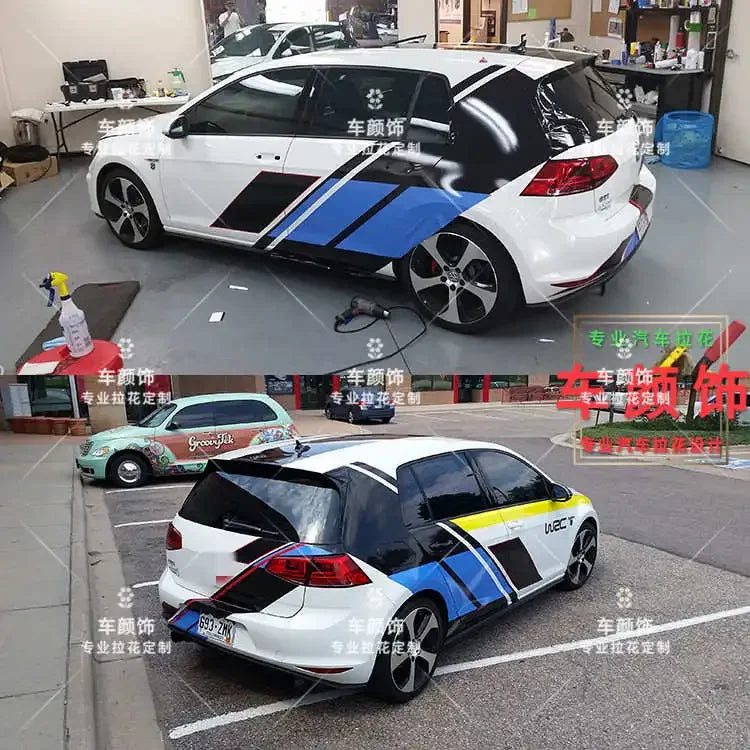 Décorations de carrosserie en vinyle pour Volkswagen Golf 6, Golf 7 GTI et Polo — vue 9