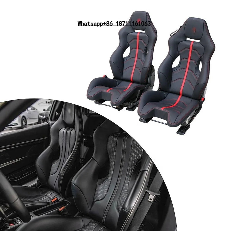 Siège Baquet Réglable en Carbone Sec pour Ferrari 458 et 488 – Habitacle & sièges | OURANE.COM