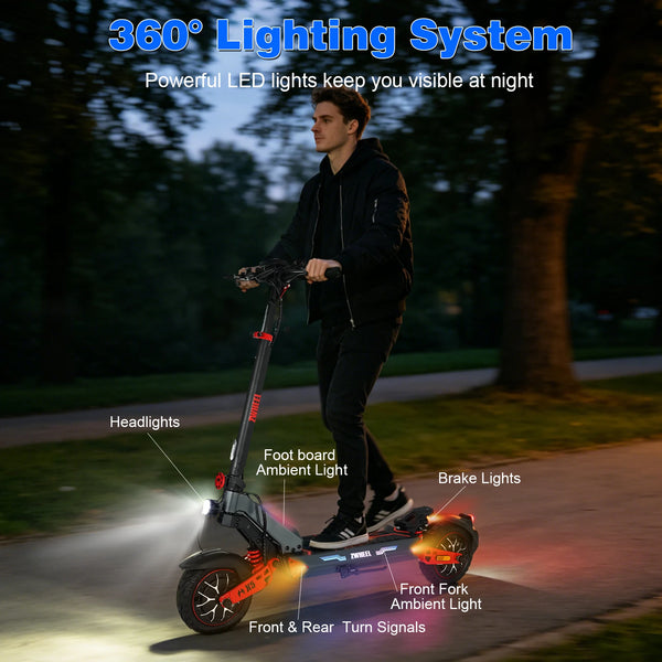 Trottinette électrique X5 à deux moteurs, 48 V — vue 7