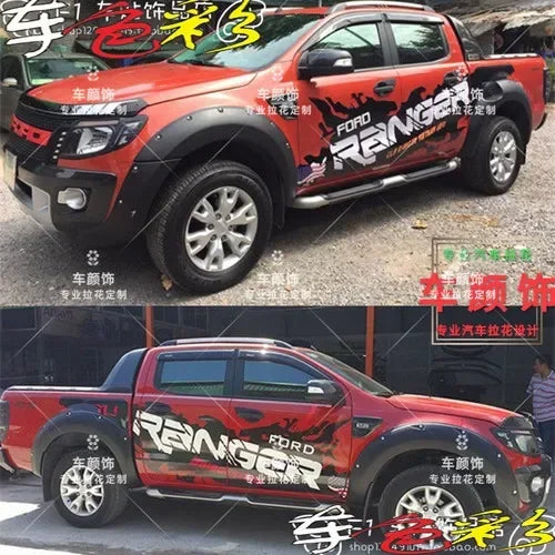 Autocollants tout-terrain pour Ford Raptor F150, D-Max, Tundra, Hilux, Tacoma et Navara — vue 17