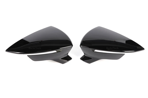 Noir pour Seat Leon 5F MK3 ST Cupra 2013-2020 Ibiza MK5 Arona 2017-2018 accessoires de couverture de rétroviseur latéral de v