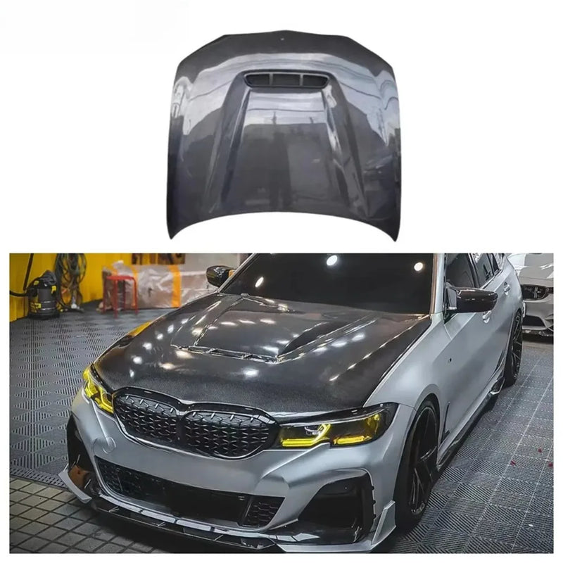 Capot carbone style CS BMW Série 3 G20/G21 — Carrosserie extérieure | OURANE