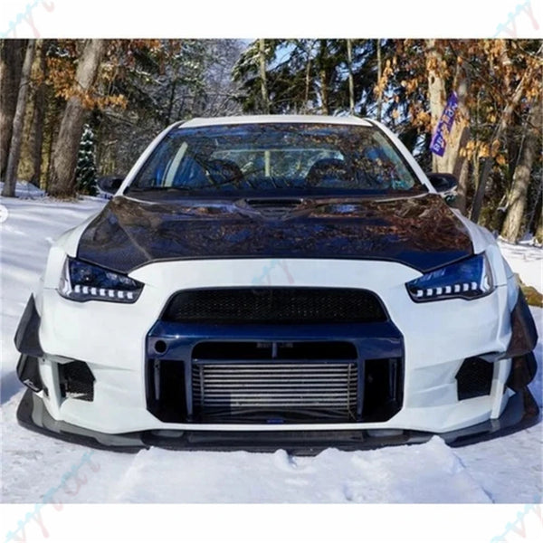 Paire de phares LED projecteur pour Mitsubishi Lancer EVO X 10e génération 2008-2020, animation dynamique