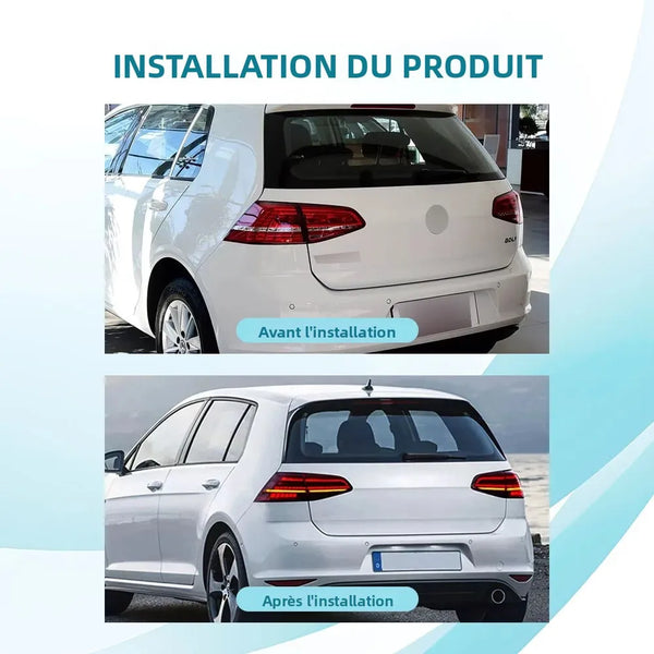 Feux arrière LED séquentiels pour Volkswagen Golf 7 et 7.5