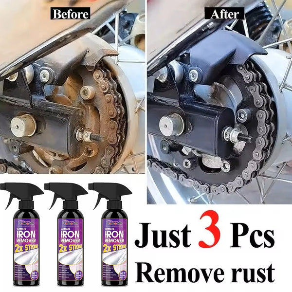 Spray puissant pour l'élimination de la rouille automobile, grande capacité de 120 ml, agent de nettoyage de la poussière mét