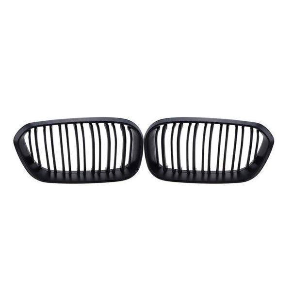 XVIP calandre de course de calandre de pare-chocs avant pour BMW série 1 F20 F21 2015-2019 Grilles noires brillantes à Double