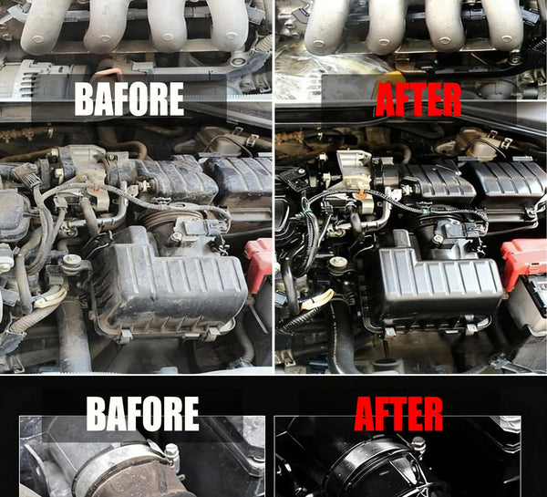 Nettoyant moteur Hydroshine : Décontamination puissante pour le compartiment moteur de la voiture, outil de nettoyage, spray 