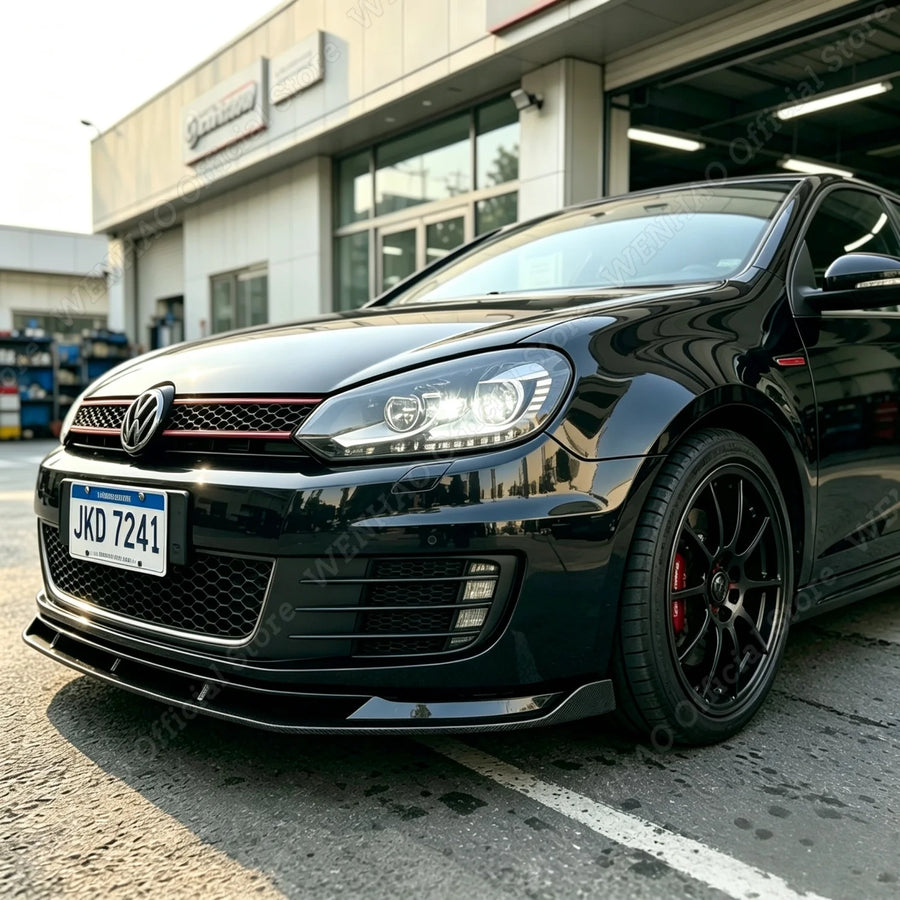 Kit carrosserie style Maxton en 3 pièces pour Volkswagen Golf MK6 GTI/GTD, 2009–2013