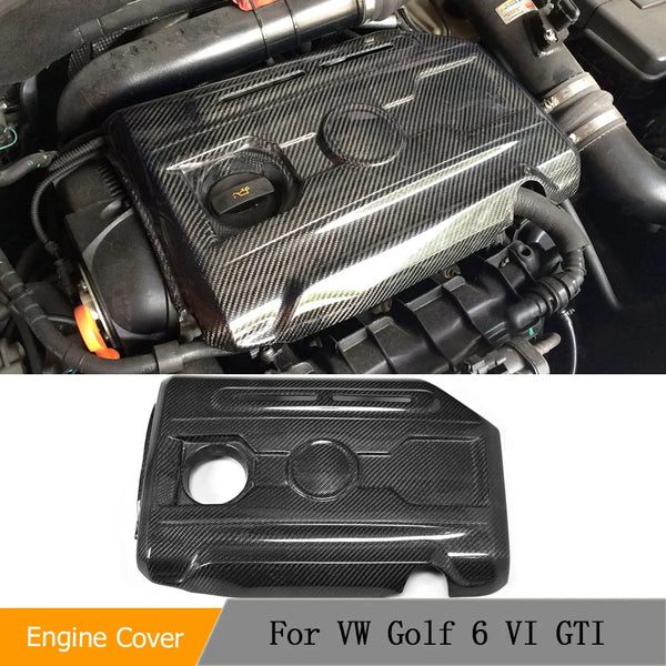 Capot carbone Golf 6 GTI, 2010–2013 — vue 1