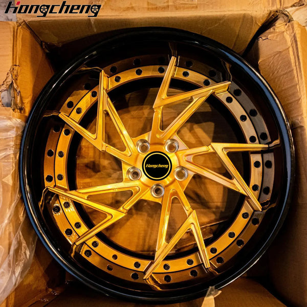 Nouveau modèle de jantes forgées 26 pouces, 2 pièces, 19 pouces, 5x114.3, 5x113, 5x112 pour voitures de tourisme Granturismo 