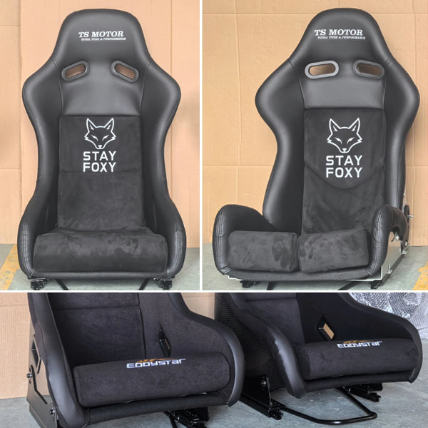 Sièges baquets de course à dossier fixe, sièges baquets de performance de rechange pour Porsche 911 997 991 718 Cayman - OURA