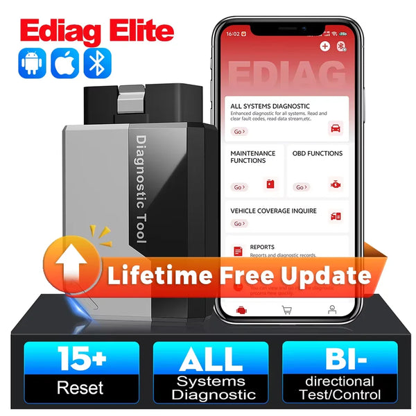 Valise diagnostic Kingbolen Ediag Elite - Mises à jour gratuites — vue 1