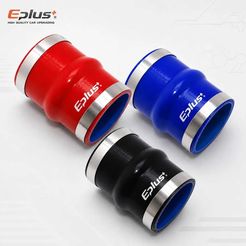 Hump Straight Durite Silicone Connector Reducer Pipe Adapter Vert Bleu Rouge Bleu High Temperature Resistance Universel – Adm
