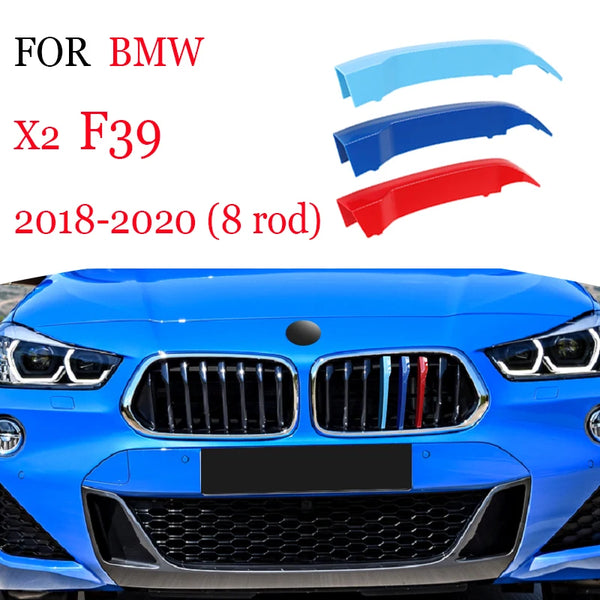 Bande de garniture de calandre de voiture, BMW bronchX2 bery tage X5 X6 X7 E84 F48 F49 F39 E83 F25 G01 F26 G02 E70 F15 E53 G0