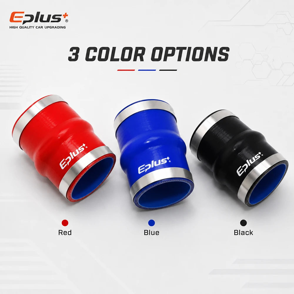 Hump Straight Durite Silicone Connector Reducer Pipe Adapter Vert Bleu Rouge Bleu High Temperature Resistance Universel – Adm