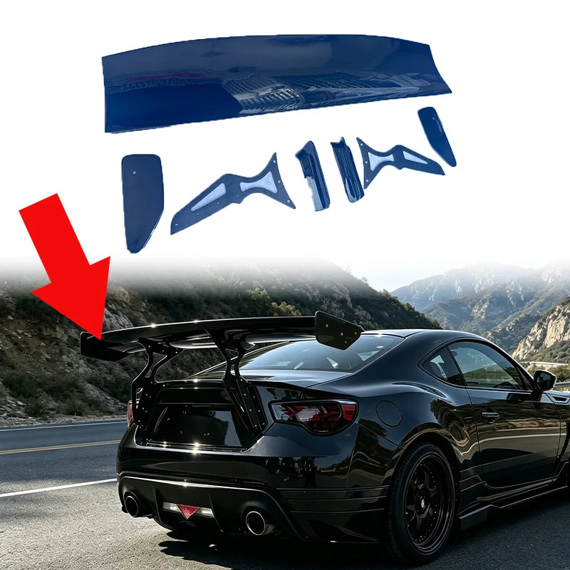 Aileron arrière aérodynamique style Big GT pour Toyota GT86 2012-2020