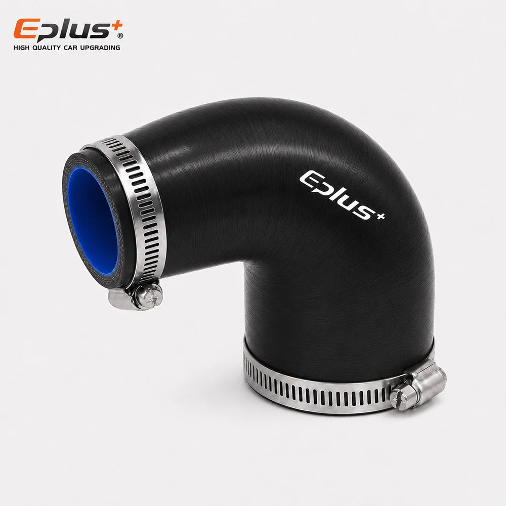 Durite Silicone Noire 90° Réductrice pour Turbo et Intercooler – Admission & performance | OURANE.COM