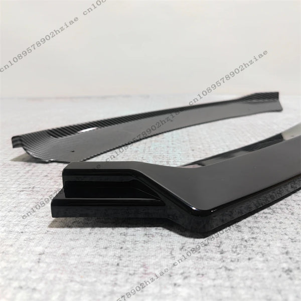 Becquet de lèvre de pare-chocs avant noir brillant, pour Seat Leon MK3 MK3.5 2012 - 2019, couvercle de diffuseur de lèvre ABS
