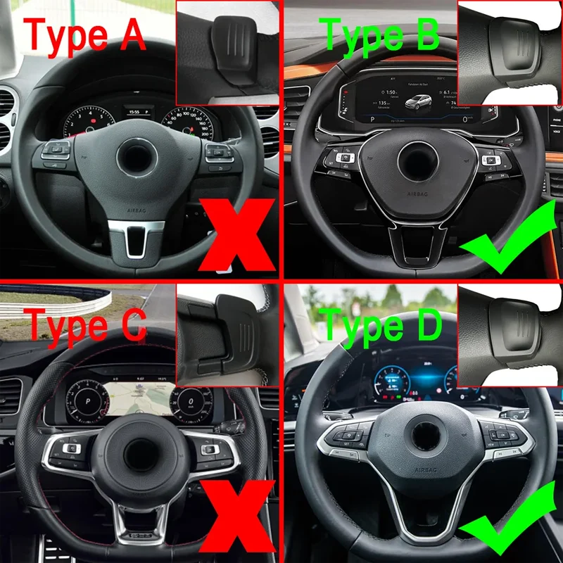 Auto Volant Palette de Volant Extension Shifters Pour Volkswagen Tiguan MK2 VW Golf 8 MK7.5 Variant Alltrack MK7 T-Cross Pass
