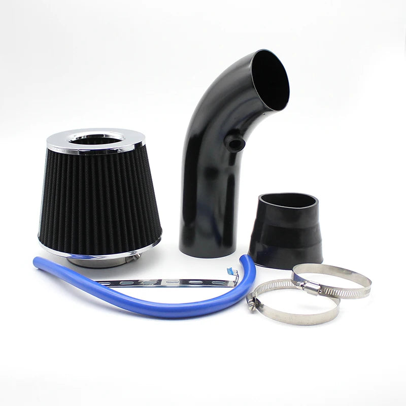 Kit Admission d’Air Froid Universel 76 mm avec Filtre Haut Débit – Admission & performance | OURANE.COM