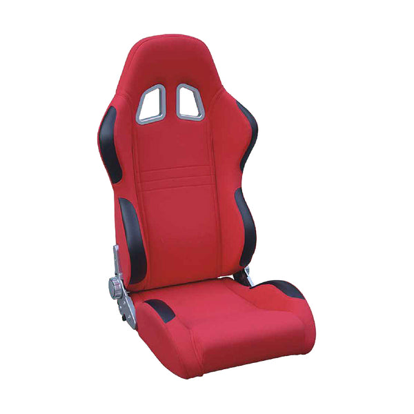 Siège baquet réglable — structure acier et revêtement PVC — vue 1